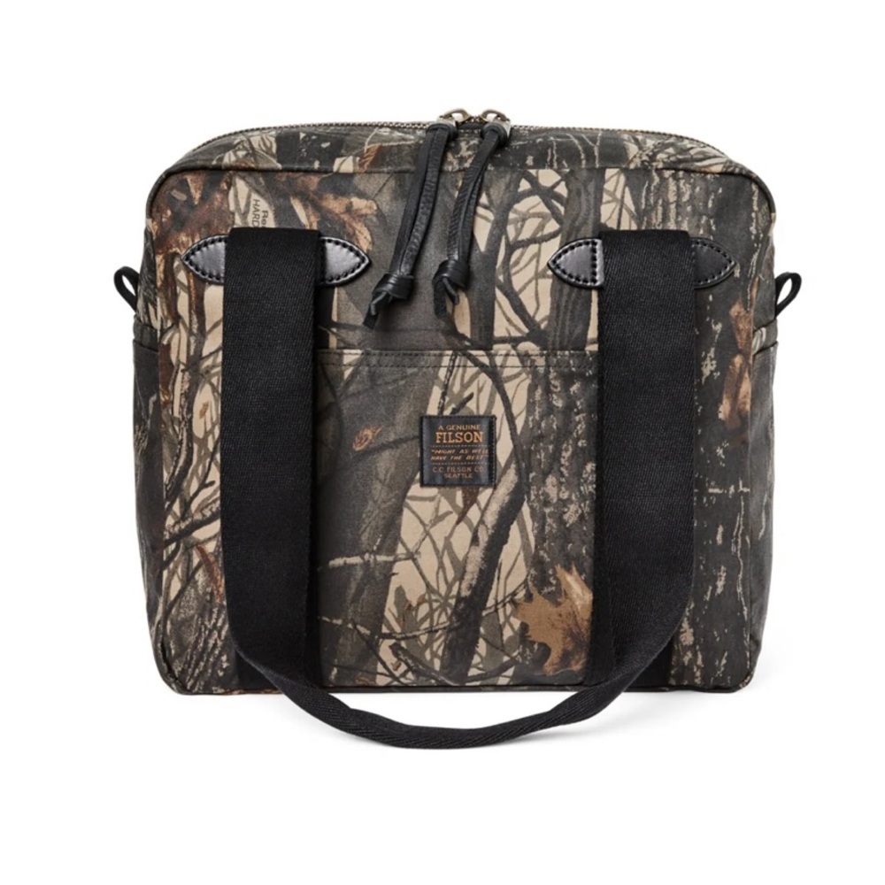 Filson Zipper tote camo print rare